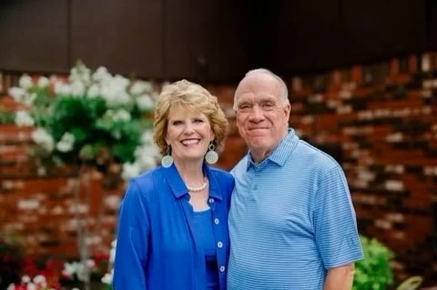 Mike and shirley Robertson together